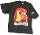 promotional clothing sample - snake bite screen print